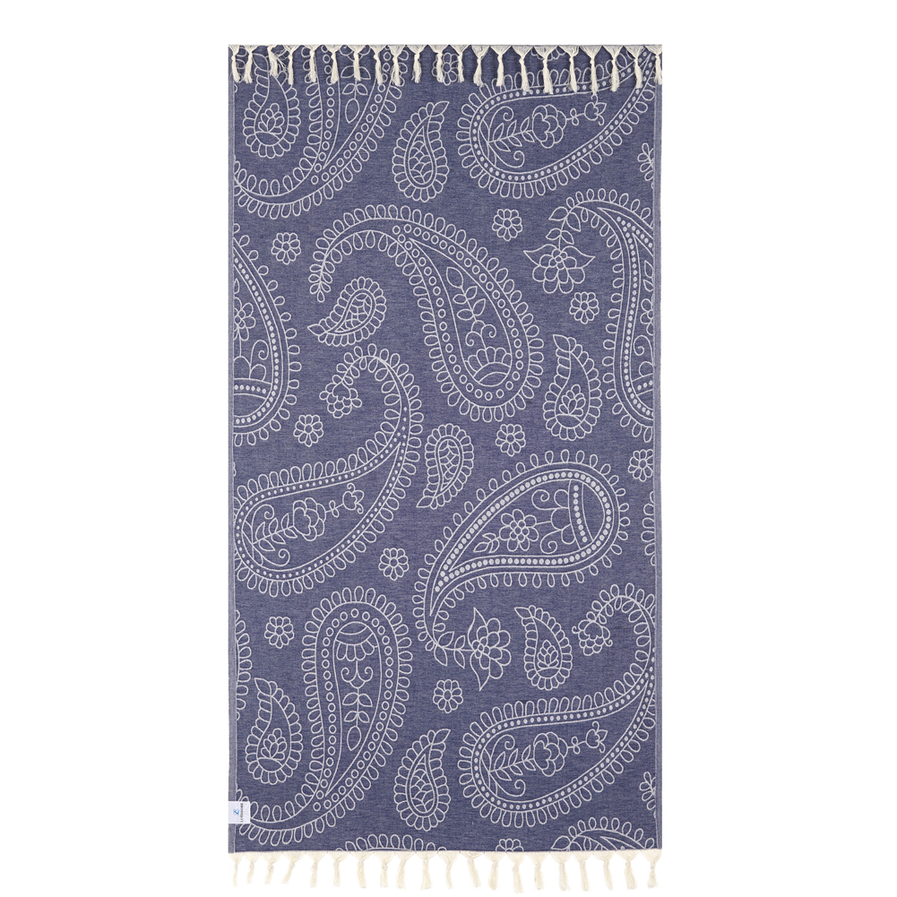 Wholesale Private Label Paisley Heavyweight Pestemal Towel